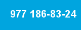 977 186-83-24 977 186-83-24